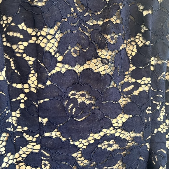 Vince Camuto Navy Lace Dress - Picture 3 of 5